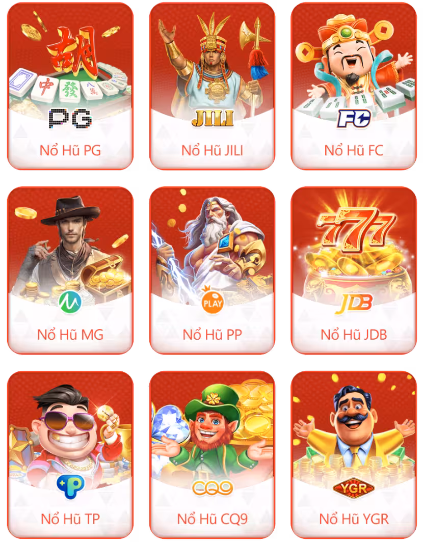 Sảnh game Nổ hũ HUTBET